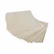 Foi de placaj din tei (Basswood), seria Falcon, set 300×300×3 mm, 10 buc.