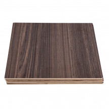 Foi de placaj din nuc (Walnut), seria Falcon, set 300×300×3 mm, 10 buc.