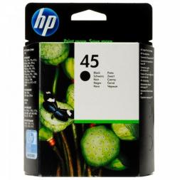 Cartuș cu jet de cerneală Original HP №45 (C51645A) Black