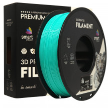 Filament pentru imprimanta 3D Smart Print FG-S196-E1, PETG, Cyan, 1.75 mm, 1kg