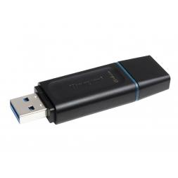 USB Флэш 64GB USB3.2  Kingston DataTraveler Exodia Black/Blue