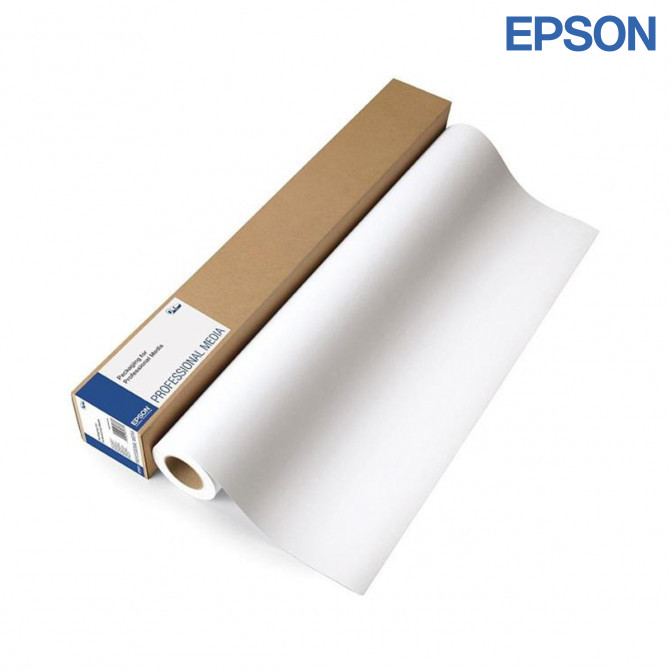 Фотобумага Epson 24' (610мм) 250 гр глянцевая рулон 30 метров C13S041893