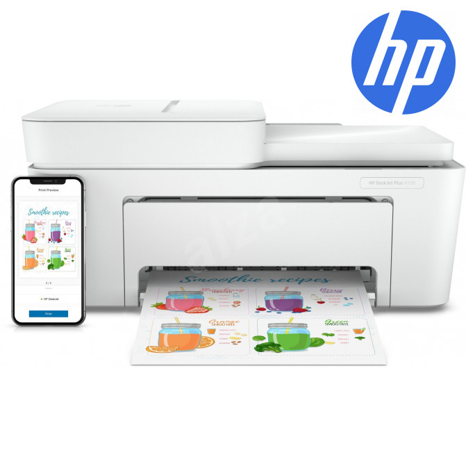 Multifuncţională HP DeskJet Plus 4120 White