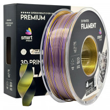 Filament pentru imprimanta 3D Smart Print Silk FG-S108-E1, PLA, Black-Gold-Purple, 1.75 мм, 1кг