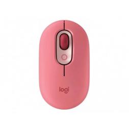 Mouse Logitech POP Mouse Wireless Mouse with Customizable Emoji, Multi-device, SilentTouch, SmartWheel, 2 Programmable buttons, Heartbreaker/Rose