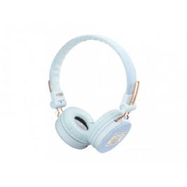 Căști Trust Fyber, On-ear Stereo headphones with denim design, Blue