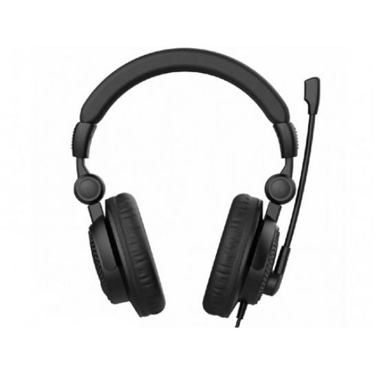 Căști Trust Como Headset, 40mm driver units, Flexible Microphone, Black