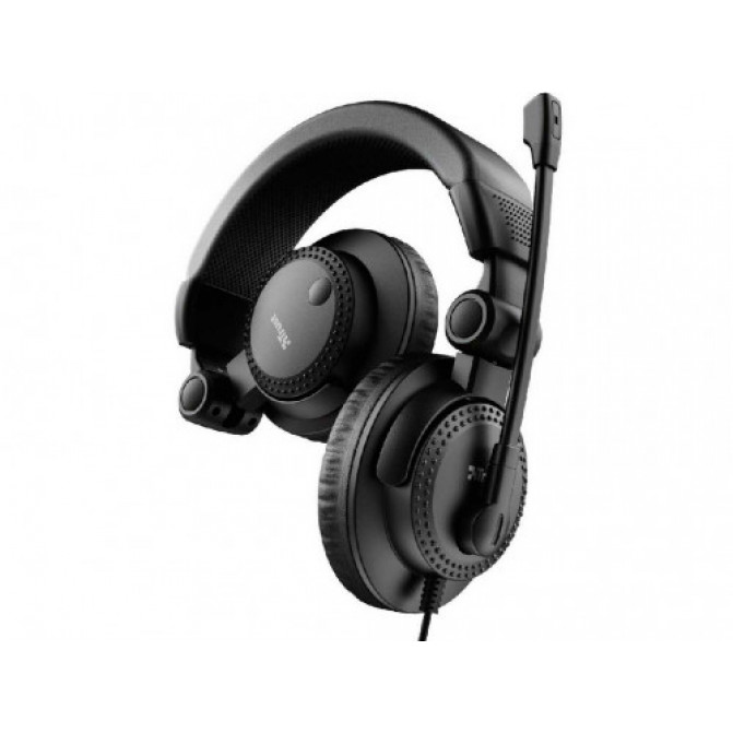 Наушники Trust Como Headset, 40mm driver units, Flexible Microphone, Black