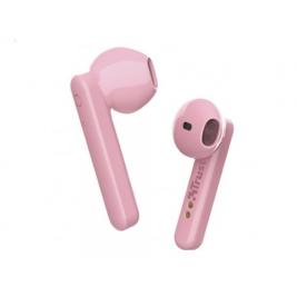 Наушники беспроводные Trust Primo Touch Bluetooth Wireless TWS Earphones - Pink