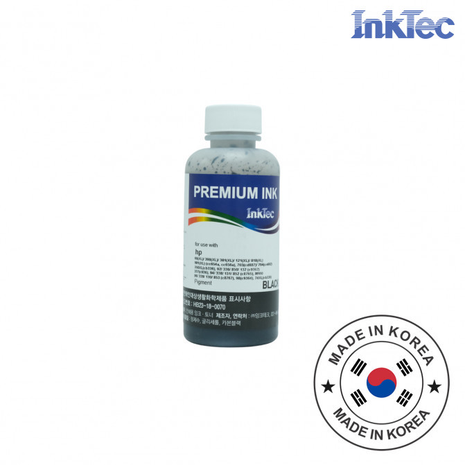 Чернила InkTec HP 100 мл Black Pigment HC0005-100MB