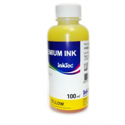 Cerneala InkTec pentru imprimante HP 100 ml Yellow Pigment H8940Y