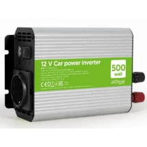 Преобразователь напряжения EnerGenie EG-PWC500-01, 12 V Car power inverter, 500 W, with USB port / 5V-1A