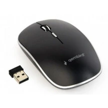 Mouse Gembird Wireless MUSW-4B-01, Optical, 800-1600 dpi, 4 buttons, Ambidextrous, 1xAA, Black
