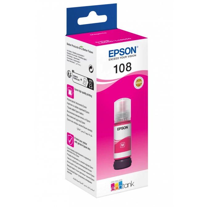 Cerneala Epson Originala C13T09C34A (108) L8050/L18050 Magenta