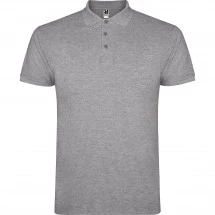 Tricou pentru bărbați Roly Polo Star 200 Heather Grey M