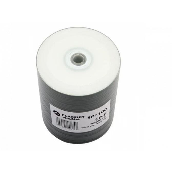DVD-R Printable 4.7GB, 16x, Platinet PRO, White