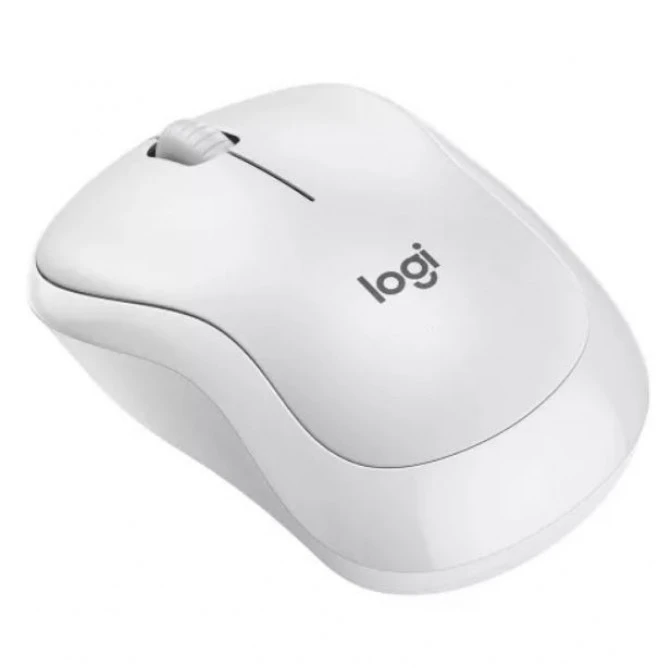 Мышь Logitech Wireless M240, Беспроводное, Белый