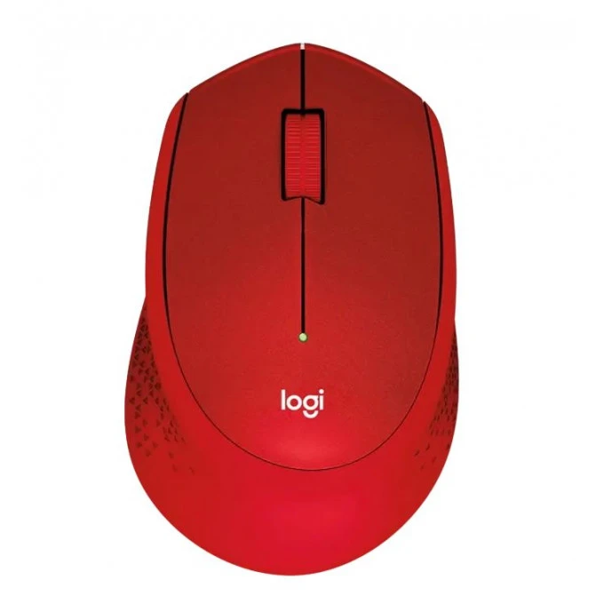 Мышь Logitech Wireless M330, Беспроводное, Красный