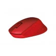 Мышь Logitech Wireless M330, Беспроводное, Красный