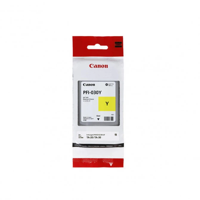 Cartuș Canon PFI-030 Yellow Canon iPF TM-240/TM-340,  55ml Original