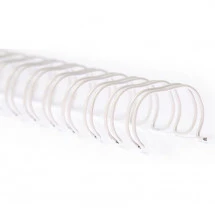Arc metalic pentru îndosariere d=9.5mm 100 buc White