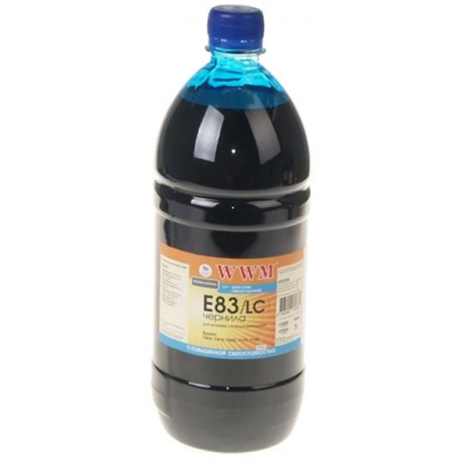 Чернила WWM Epson 1100 мл Light Cyan  E83