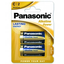 Baterii Panasonic Alkaline Power 1.5V Blister*2, LR14REB/2BP