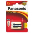 Батарейки Panasonic Alkaline Crona 9V PRO Power  Blister*1