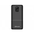 Повербанк 20000mAh - Tellur Boost Pro PD202 2xQC3.0 22.5W + PD 20W, LCD display, negru TLL158351