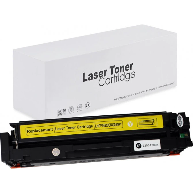 Картридж лазерный HP CF542X/CRG054H LaserJet M254/M280 Yellow 2.5k Imagine