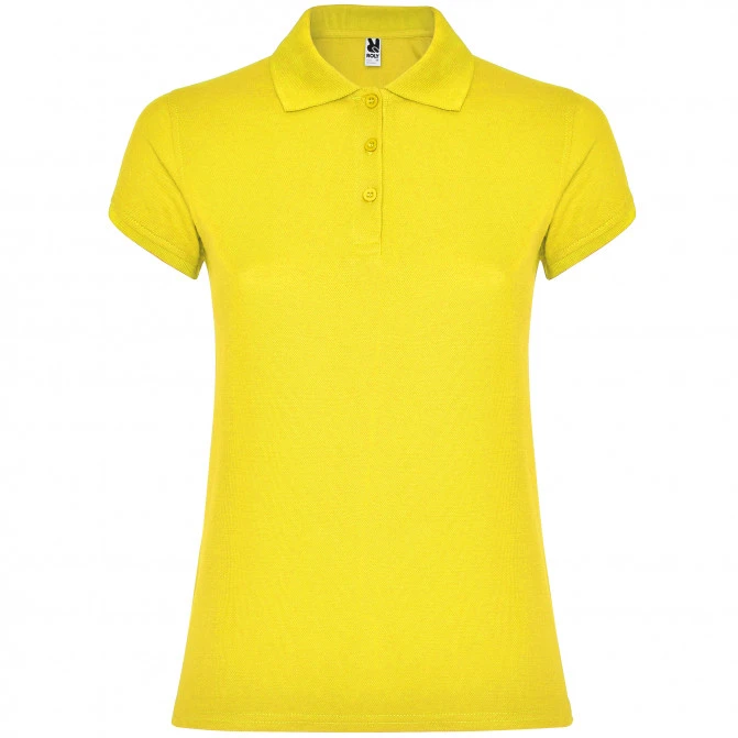 Женская футболка Roly Polo Star 200 Yellow M