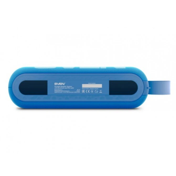 Колонки SVEN PS-75 Blue, Bluetooth, FM, USB, microSD, 6w, Li-ion 1200mAh, Mic, DC 5 V