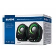 Колонки SVEN 290 Black/Green, 5w, USB power, DC 5V