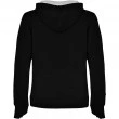 Толстовка Roly Urban Woman Black/Vigore Grey XL