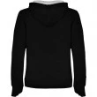 Толстовка Roly Urban Woman Black/Vigore Grey XL