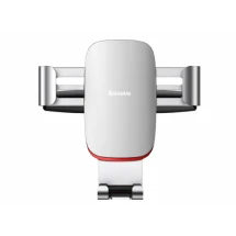 Держатель для телефона Baseus Metal Age Gravity p/u telefon, fixare in CD slot, silver  SUYL-J0S