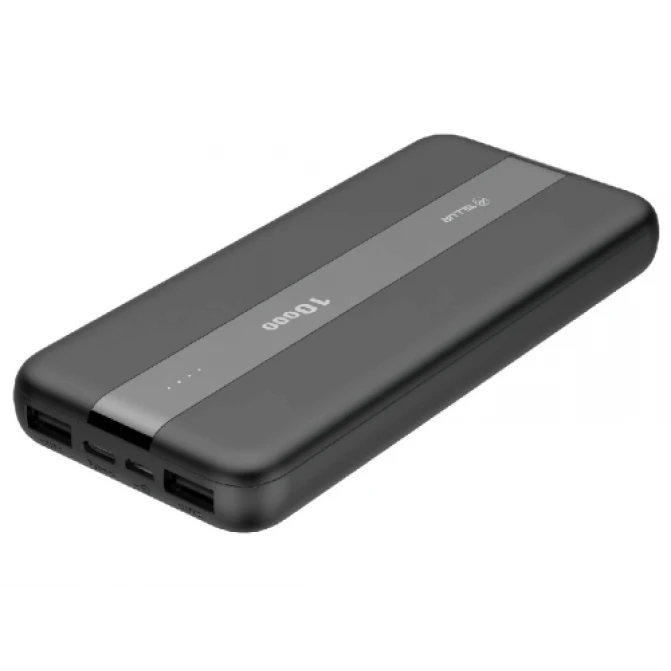 Powerrbank10000mAh - Tellur PBC103  2xUSB+Type-C+MicroUSB, negru TLL158301