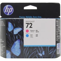 Set de capuri de imprimare HP №72 magenta + cyan Original