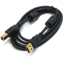 Cablu USB A-plug B-plug 1.8m (USB 2.0 SVEN PRO-GOLDEN) pentru imprimante