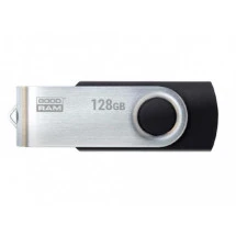 USB Flash 128Gb  USB3.0  GoodRAM  UTS3 TWISTER Black  (Read 60 MByte/s, Write 20 MByte/s)