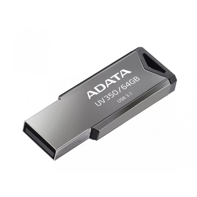 USB Flash 64GB USB3.1 ADATA "UV350", Silver