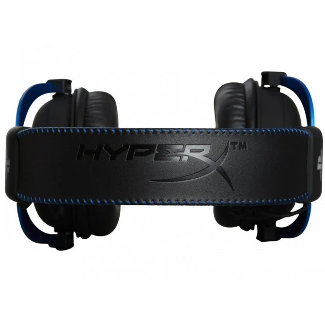 Căști HyperX Cloud PS4, Black/Blue, cu microfon