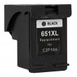 Cartuș cu jet de cerneală HP №651B (C2P10AE) Black Imagine