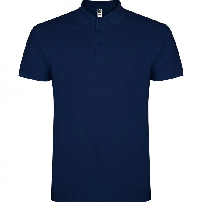 Tricou pentru bărbați Roly Polo Star 200 Navy Blue S