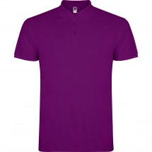 Tricou pentru bărbați Roly Polo Star 200 Purple M