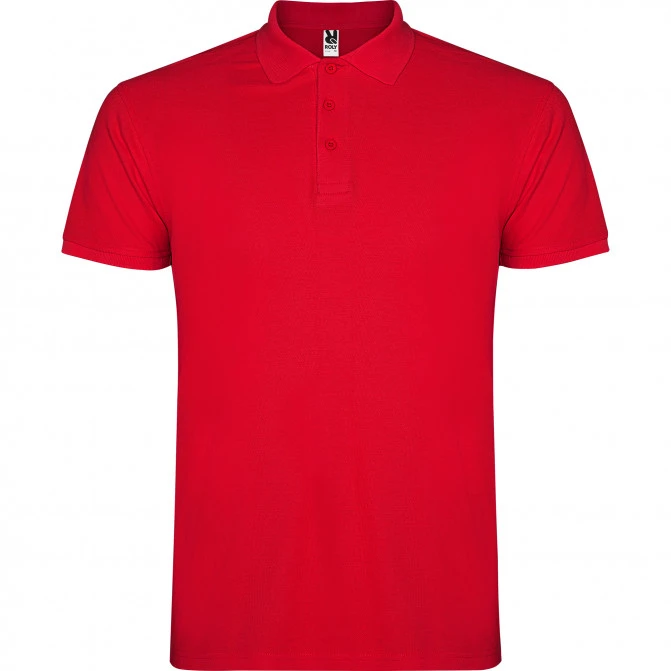 Мужская футболка Roly Polo Star 200 Red L