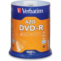 100*Spindle DVD-R Verbatim, 4.7GB, 16x